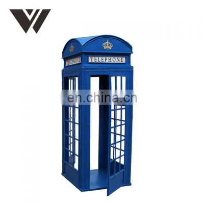 Weldon customized london telephone booth / phone box / telephone box