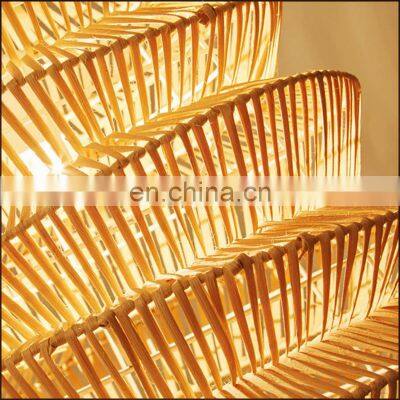 New Design Rattan Woven Pendant Lamp Decorative Ceiling Lights Dining Room Lampshade Decor High Quality