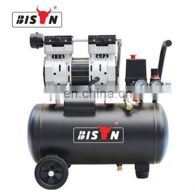 Bison China Mini Fashion Attractive Design Dental Air Compressor Silent Oil Free