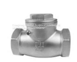 Threaded check valve