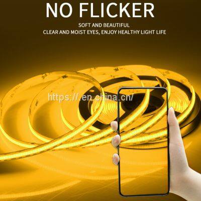 420leds/M LED Flexible Strip High Brightness Ambience LED Light Party Decoration Green Color COB Lights photo-5