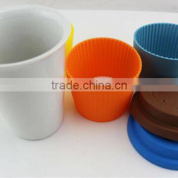 Cremic Glass Cup Mug Ceramic Tea Cup Lid