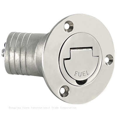 ISURE MARINE Deck Filler Marine Boat Yacht 316 Stainless Steel Deck Fill Fuel 1-1/2'' 38mm photo-3