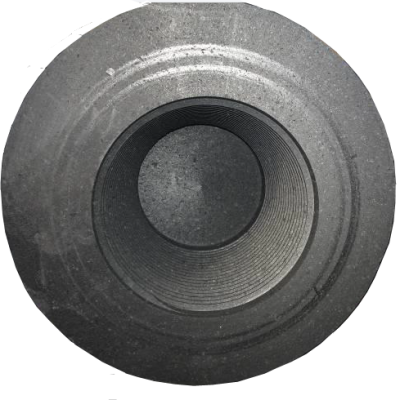 Graphite electrode thread