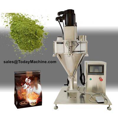 Semi-Automatic Filling Machine For Coffee Milk Chili Pepper Spice Detergent Powder