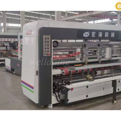 Компьютерно-управляемая машина для складывания и склеивания картона с высокой скоростью photo-2