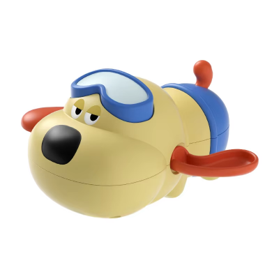 2025 New Summer Bath Toy Plastic Dog Winding Duck Style Water Swimming PlayArtifact for Men and Women