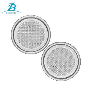 New Design Aluminum Easy Peel Off Lid 211#65mm Internal Diameter for Powder Cans