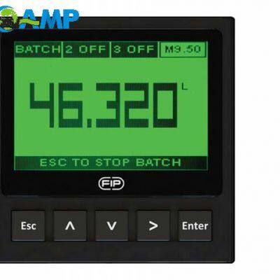 FLS M9.50 Batch Controller with Overrun Compensation and Loss-of-Signal Alarm