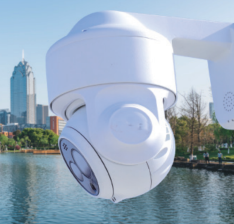 High-Performance Raythink PD2 Series Speed Dome: 12μm Uncooled IR Detector, ±2℃ Temp Accuracy & 360° PTZ for Warehouse Security