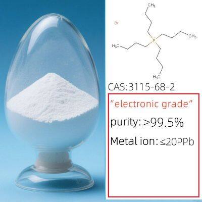 Electronic Chemical Semiconductor Materials CAS 3115-68-2 Tetrabutylphosphonium Bromide(px4b) Electronic Grade Purity >99.5% Metal Ions