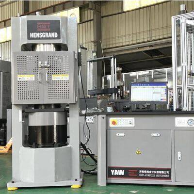 HST Auto High Precision Construction Concrete Cement Brick Block Compressive Strength Pressure Test Machine
