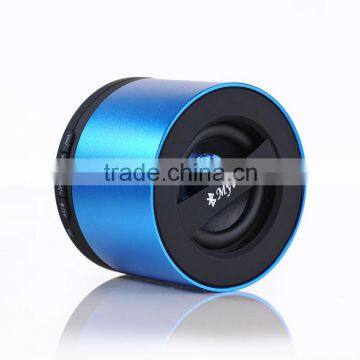 Blue cilinder my vision bluetooth speaker