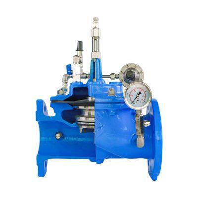 High Temperature Hydraulic Power Water Media Regulation Pressure Reducing Valve Control Valve