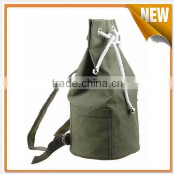 Drawstring pouch backpack travel bag