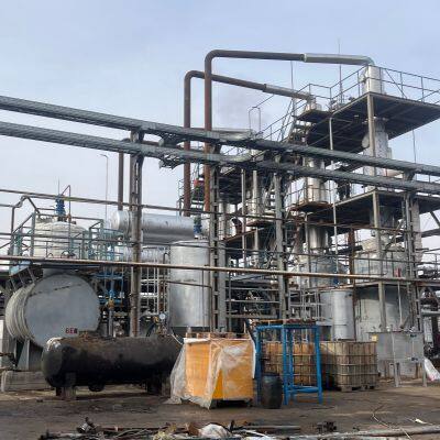 Small Scale Waste Oil Recycling System for Heavy Pyrolysis Oil Non-Standard Diesel Refining Machine Manufacturing Plant Use photo-5