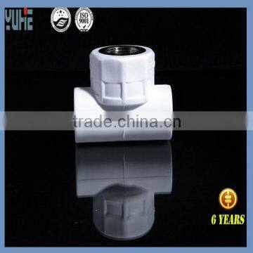 ppr And Pvc Fitting Threaded Female Male Screw Tee