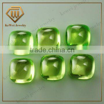 Wholesale price square shape cz stone