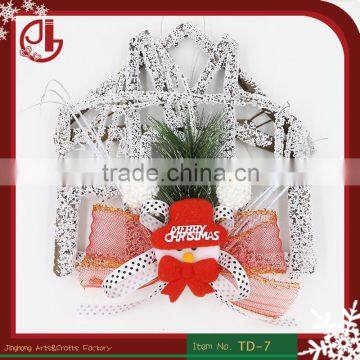 Decorative Foam Christmas Tree Hanging Decoration Wood Wholesale Christmas Ornament