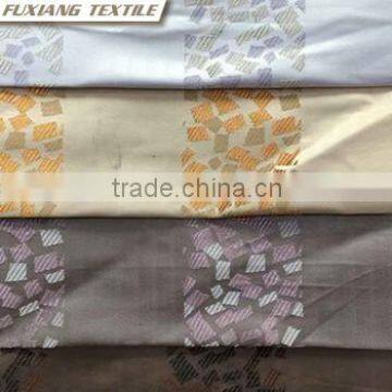 100% Polyester jacquard flower window curtain fabric