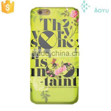 high quality PC 3d sublimation mobile phone cover for q