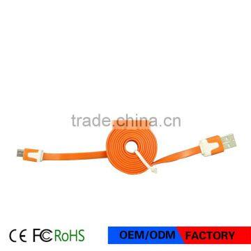 1m Flat Noodle Colorful Sync Data Charging Charger Adapter USB Cable for IPhone photo-3