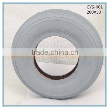 Factory Supply Wheelchair Grey Penumatic Tyres 200X50 photo-2