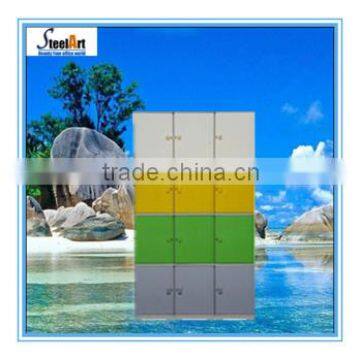 Bedroom Furniture Safe Metal Clothes Abs Locker With Electric Lock
