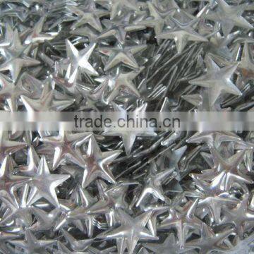 Rhinestuds Hot Fix Iron on, Rhinestuds Hot Fix Iron on Silver Star 13mm