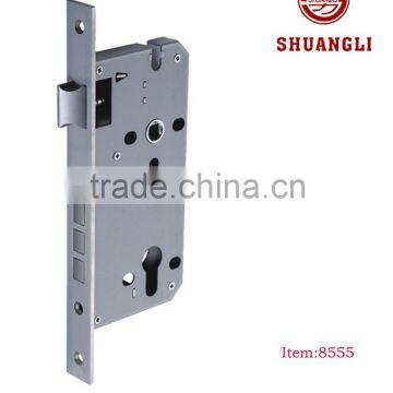 China security safe stainless steel mortise cabinet door lock body