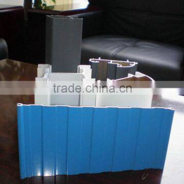green paint coated aluminium extrusion for glass widnow