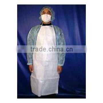 Disposable medical surgical aprons waterproof breathable microporous aprons for hospital