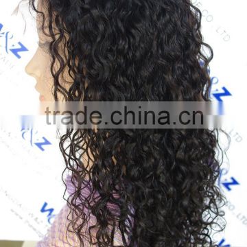 Silk Top Body Wave Full Lace Brazilian Hair Wigs For Black Women