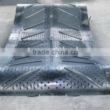 Rubber belt for shot blasting machine