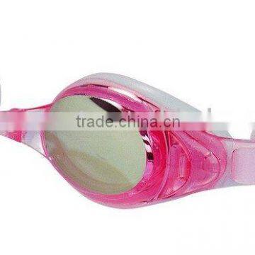 Mirror coating swim goggles