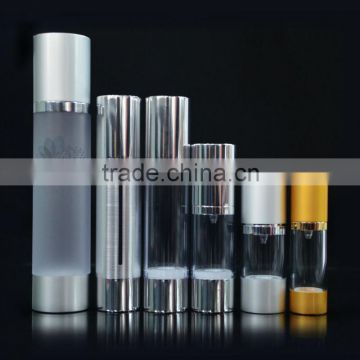 15ml 20ml 30ml 50ml 100ml 120ml 200ml cosmetic pump airless bottle