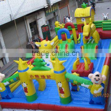 Commercial outdoor amusement park for kids