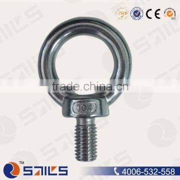 High Polished Casting stainless steel eye bolt