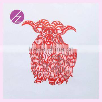 Christmas gift for child many types of lovely sheep best gift for business partner souvenir gift good quality paperc-cut JZ-79