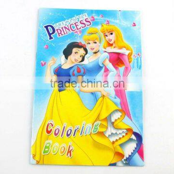 Children's Kid's Coloring Drawing Sketch Books With Paint and Colored Sticker For Education and Promotion Gift