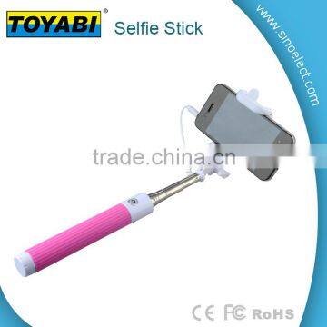 Mini wired selfie stick