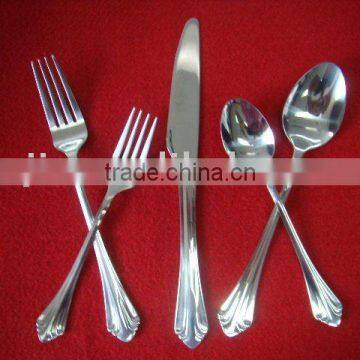 stainless steel flatware set