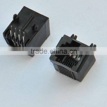 Side Entry RJ45 8p Modular PCB Jack/connector