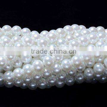 ABS Pearls With Hole Plastic Fake Pearl Beads