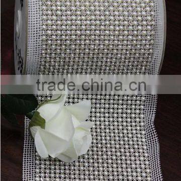 2016 China fashion pearls trimming mesh for garment