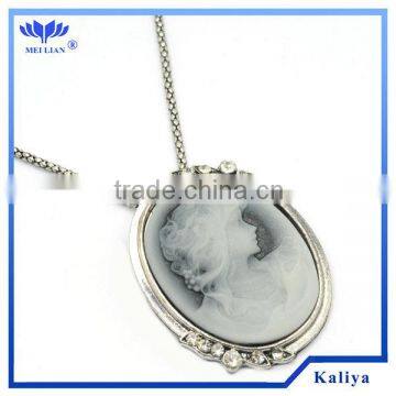 Wholesale Rhinestone Cameo Pendant Jewelry