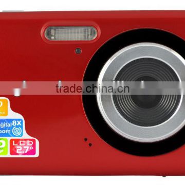 New fashion Digital Camera 12MP ,2.7 inch TFT LCD display,Face Detection & Smile Capture