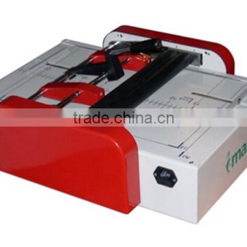 Red A3 Size Paper/Book Folding Binding Machine Alibaba China Manufacturer for 2015