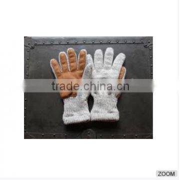 Sheep wool gloves cheap handmade wool glove
