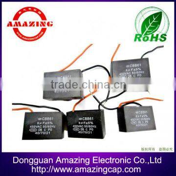 capacitor cbb6, cbb61 fan capacitor, cbb61 capacitor 450vac, cbb61 11uf 350vac capacitor